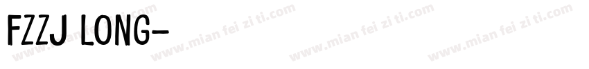 FZZJ LONG字体转换